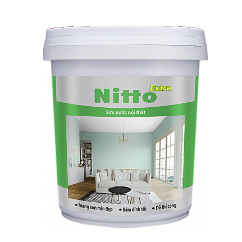 Sơn nội thất Sơn Toa Nitto (10m/lít) 17L